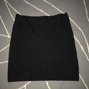 bebe Black Mini Skirt